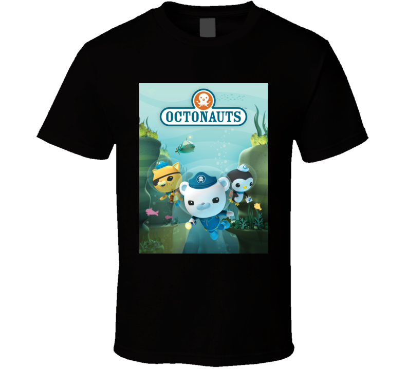 The Octonauts Cartoon Captain Barnacles Peso Kwazii Gup-c T Shirtl T Shirt