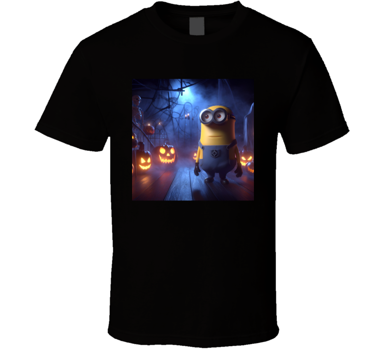 Spooky Fun Minion Halloween Party T-shirt - Perfect For Celebrations & Costume Parties T Shirt