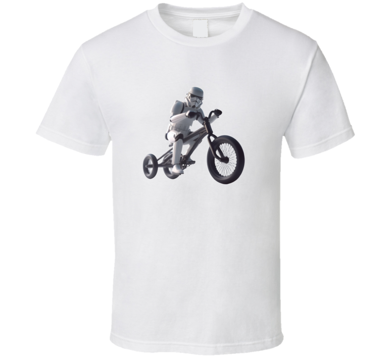 Limited Edition Star Wars Stormtrooper On Tricycle T Shirt