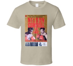 Nelson VS Cowdwll The Fight Classic Boxing Poster Tshirt 24258028