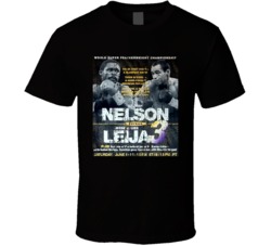 Azumah Nelson VS Jesse James Leija 3 Classic Boxing Poster Tshirt 24258038