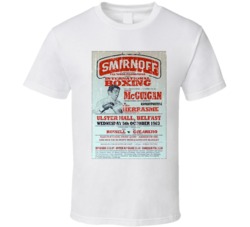 Barry McGuigan VS Ruben Herrasme Classic Boxing Poster Tshirt 24258119