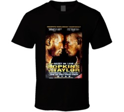 Next In Line Hopkins VS Taylor Boxing Poster Tshirt 24258129
