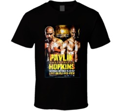 Pavlik VS Hopkins Unstoppable Boxing Poster Tshirt 24258141