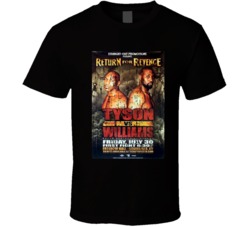 Return For Revenge Mike Tyson VS Williams Boxing Poster Tshirt 24258155