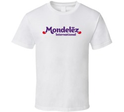 Mondelez International Inc Nasdaq Company Logo Employee Fan T Shirt 36292912