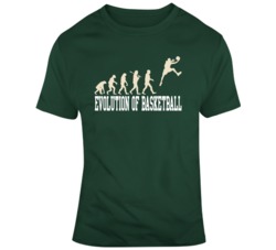 Evolution Of Basketball Custom T Shirt 37147756