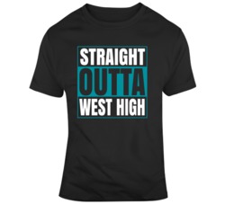 Straight Otuta West High Funny T Shirt 37151461