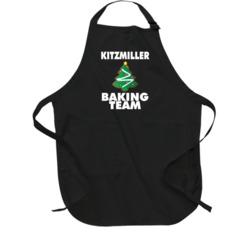 Kitzmiller Baking Team Custom Name Christmas Apron 37160013