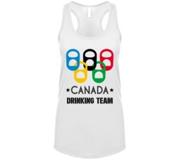 Drinking Team Olympic Ring Beer Tab Games Customizable T Shirt 37302719