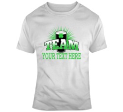 Team Your Text Here T Shirt 37451100