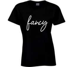 Fancy Black Ladies T Shirt 37452017