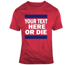 Hockey Or Die Red Blue T Shirt 37529889