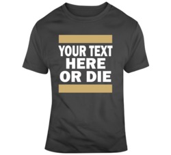 Hockey Or Die Grey Gold T Shirt 37529892