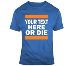 Hockey Or Die Blue Orange T Shirt 37529894