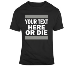 Hockey Or Die Black Grey T Shirt 37529895