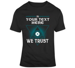 In Hockey We Trust Red Navy T Shirt 37530136