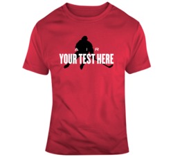 Air Hockey Player Red Black T Shirt 37544894