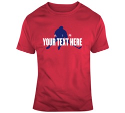 Air Hockey Player Red Navy T Shirt 37544999