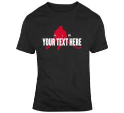 Air Hockey Player Black Red T Shirt 37545000