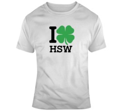 I Love Heart Clover Hsw Funny Custom T Shirt 37576498
