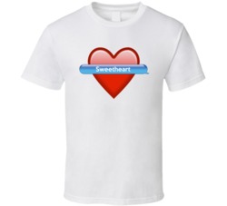 Sweetheart Custom Text T Shirt 37871419