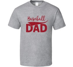 Baseball Dad Customizable Sport Hobby Job Father's Day Gift T Shirt 37926651