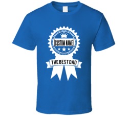 The Best Dad Ribbon T Shirt 37927209