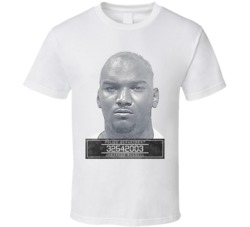 Jamarcus Russell Famous Sports Mugshot Police Department T Shirt 37927900