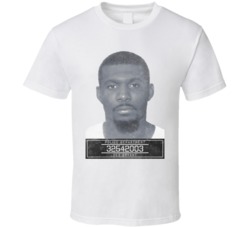Dez Bryant Famous Sports Mugshot Police Department T Shirt 37927903