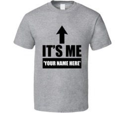 Custom Name It's Me Arrow Funny Personalized T Shirt 38063091