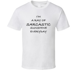 I'm Ray Of Sarcastic Sunshine Everyday T Shirt 38354673