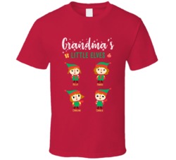 Grandama's Little Elves Bella Charlie T Shirt 38414760