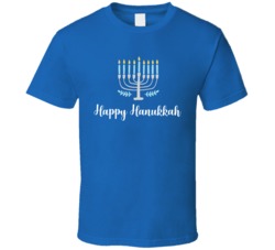 Happy Hanukkah Jewish Holiday T Shirt 38499349