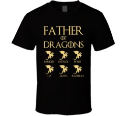 Father Of Dragons Parker Patrick Peter Liz T Shirt 38505468