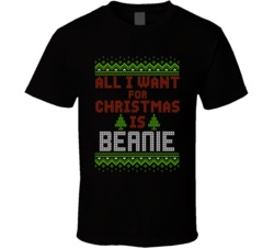 All I Want For Christmas Is Beanie T Shirt 38513827