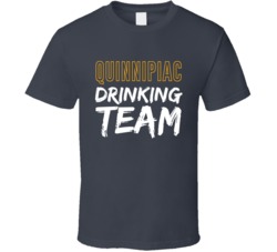 Quinnipiac Drinking Team T Shirt 39194936