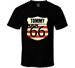 Tommy 66 Route Sign Parody T Shirt 39238621