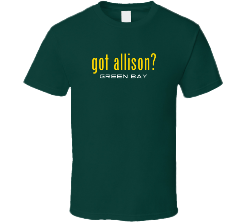 Got Geronimo Allison Green Bay Football Player Funny Fan T Shirt