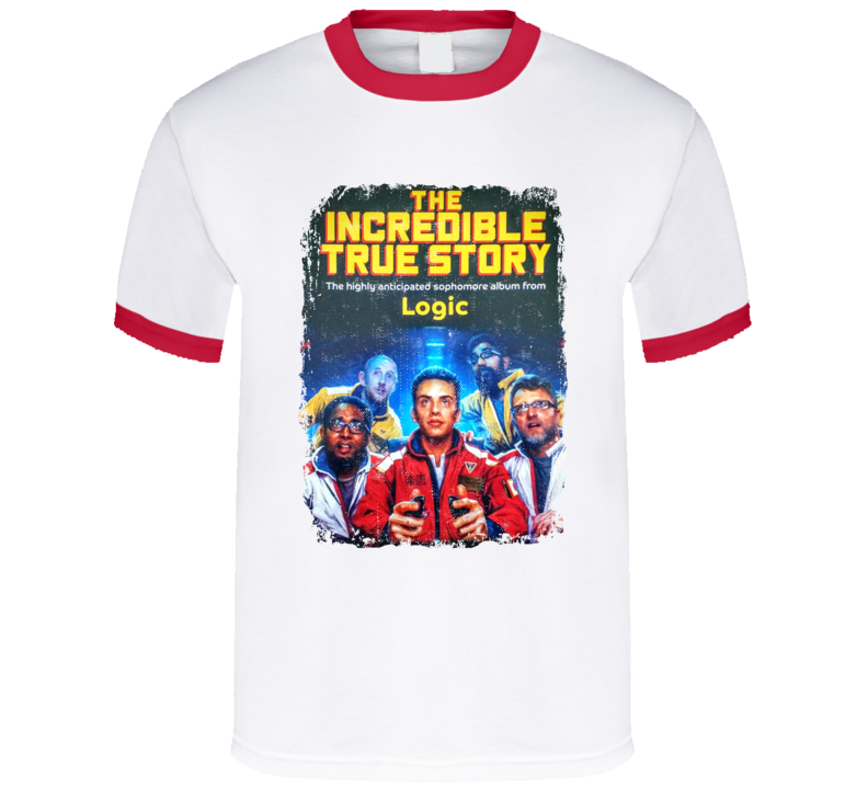 Logic The Incredible True Story Album cover Hip Hop Rap Music Tshirt Logic The Incredible True Story Album cover Hip Hop Rap Music Tshirt
