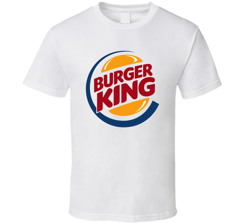 Burger King Fast Food Logo Tshirt Burger King Fast Food Logo Tshirt