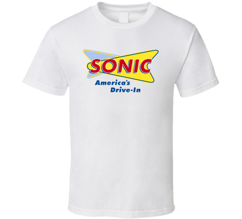 Sonic Fast Food Logo Tshirt