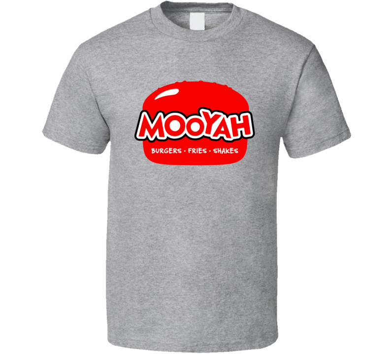 Mooyah Burger Fast Food Restaurant Logo Tshirt