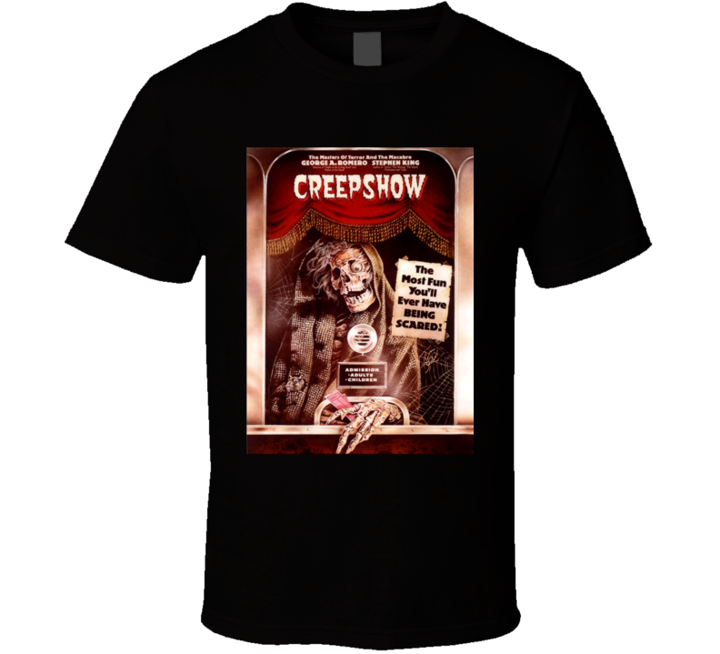 Creepshow Classic 80s Horror Movie Poster T Shirt Creepshow Classic 80s Horror Movie Poster T Shirt