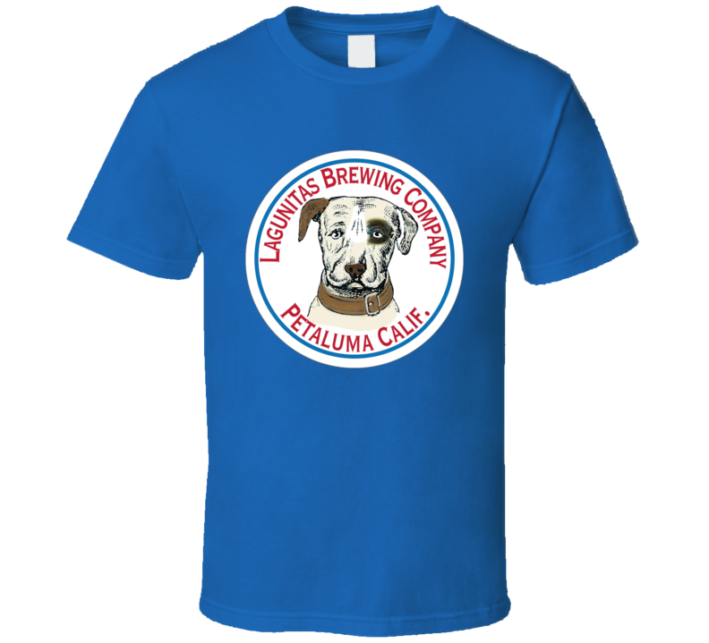 Lagunitas Brewing Company Petaluma California Cool Beer Alcohol Dog Logo T Shirt Lagunitas Brewing Company Petaluma California Cool Beer Alcohol Dog Logo T Shirt