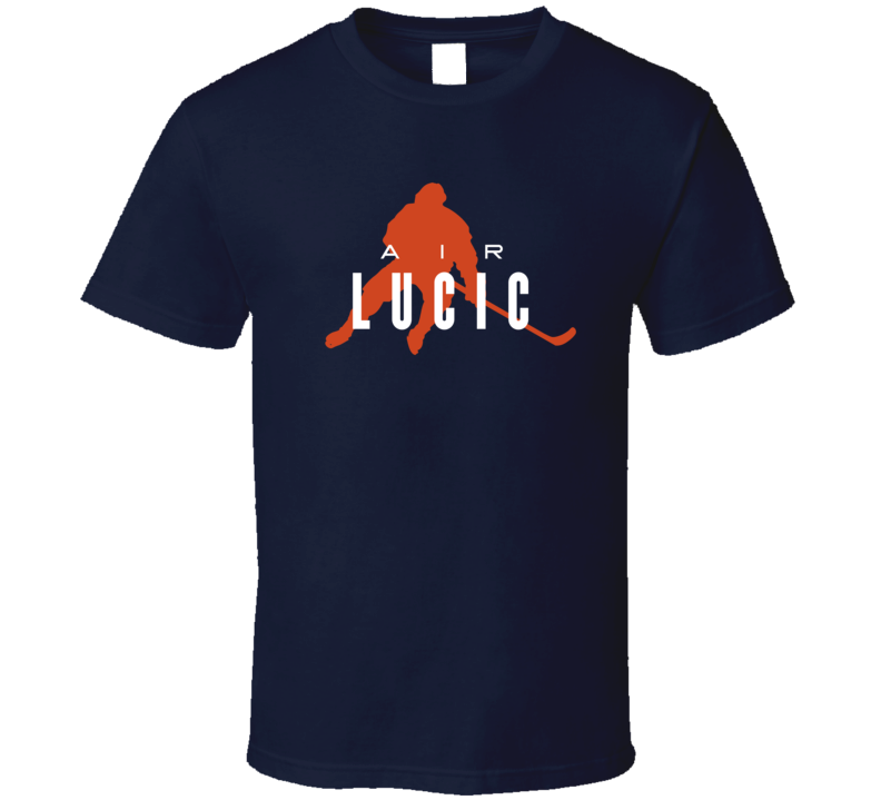 Air Milan Lucic Edmonton Hockey T Shirt Air Milan Lucic Edmonton Hockey T Shirt