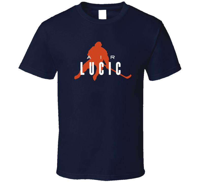 Air Milan Lucic Edmonton Hockey T Shirt