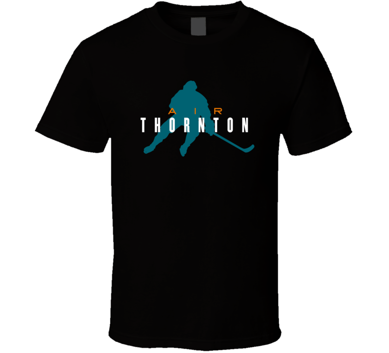 Air Joe Thornton San Jose Hockey T Shirt