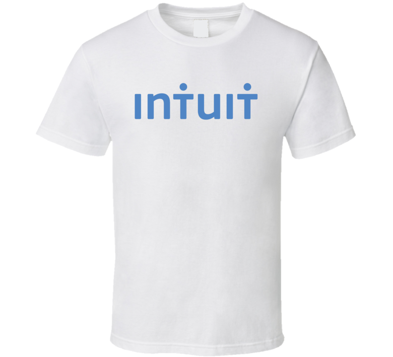 Intuit Inc Nasdaq Company Logo Employee Fan T Shirt