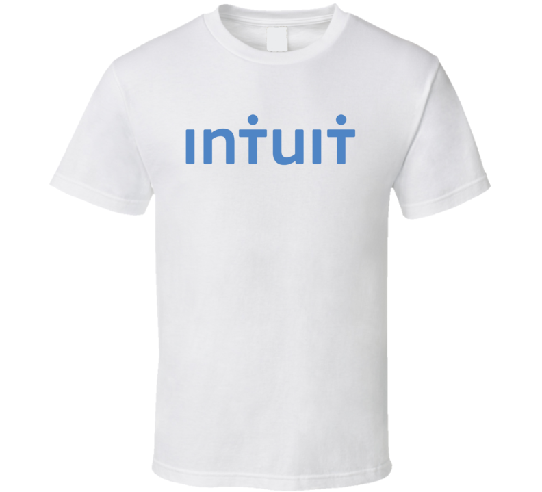 Intuit Inc  Nasdaq Company Logo Employee Fan T Shirt